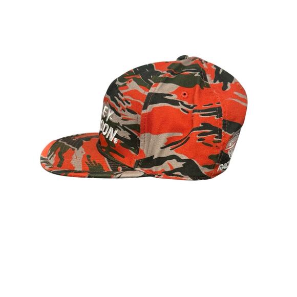 NWT! Harley Davidson Faster Adjustable Snapback Baseball Racing Cap - One Size - Picture 4 of 7